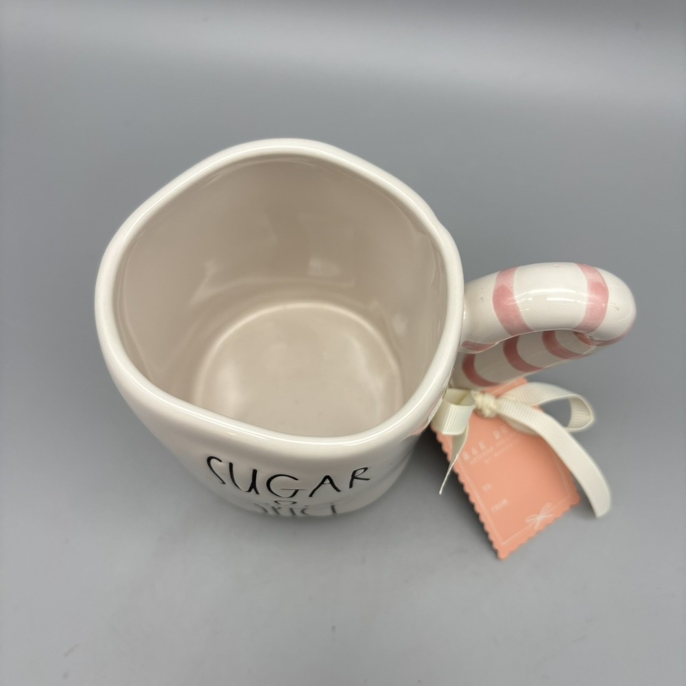 Rae Dunn sugar and spice nutcracker Christmas mug, double-sided, candy cane - Picture 5 of 8